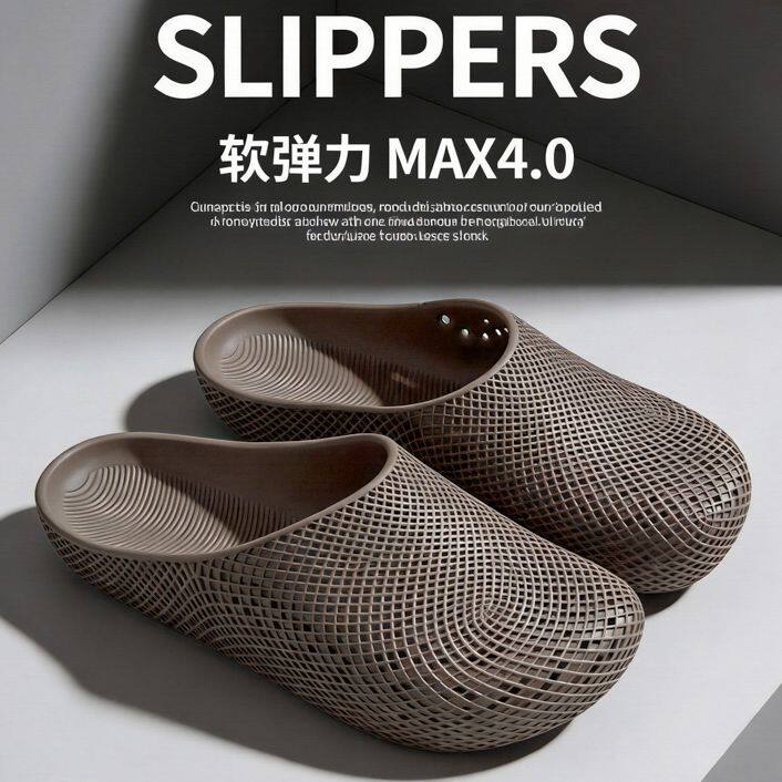 厨师鞋男鞋夏季外穿厨房男士一脚蹬劳保鞋休闲透气洞洞半包拖鞋主图