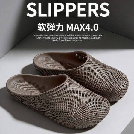 厨师鞋男鞋夏季外穿厨房男士一脚蹬劳保鞋休闲透气洞洞半包拖鞋