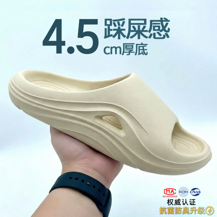 利达妮运动拖鞋男夏季外穿2026新款防滑防臭厚底青少年户外凉拖鞋