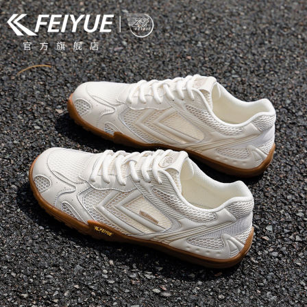 feiyue/飞跃男鞋透气网鞋2026夏新款户外徒步鞋休闲网面运动鞋子
