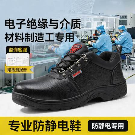 防静电劳保鞋男女款防砸防刺穿夏季透气电子绝缘与介质材料制造工