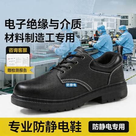 防静电劳保鞋男女款防砸防刺穿四季通用电子绝缘与介质材料制造工