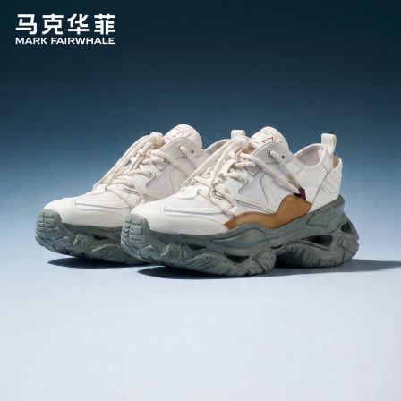 马克华菲男鞋2026新款夏季透气老爹鞋男士休闲运动鞋增高鞋子男款