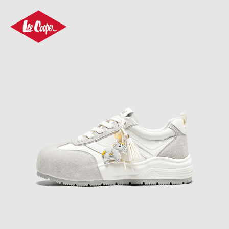 【胡可推荐】Lee Cooper【孟子义同款】德训鞋女款内增高时尚板鞋