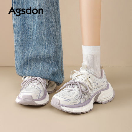 奥古狮登厚底老爹鞋女2026新款夏季轻便增高显脚小百搭休闲运动鞋