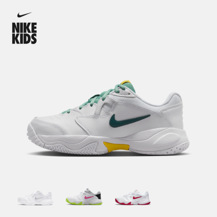 耐克大童缓震网球鞋夏季男女童训练运动支撑舒适耐穿NIKE CD0440