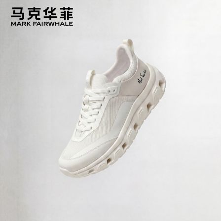 马克华菲小白鞋男2026新款夏季透气网面鞋男软底运动鞋男士休闲鞋