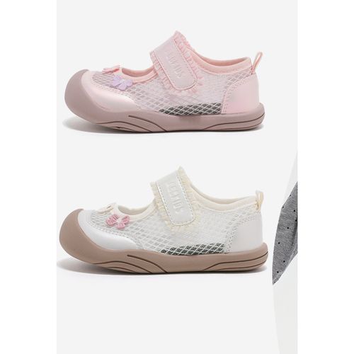 【亚姐专属】女童包头凉鞋鞋子网眼透气防滑蝴蝶结公主鞋62235ZA主图