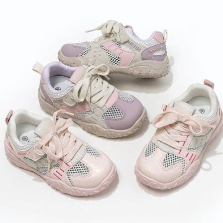 【亚姐专属】女童运动鞋夏季新款网面透气软底休闲老爹鞋62254ZA
