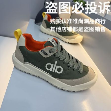 网红爆款阿甘鞋男夏季新款透气冰丝布面休闲鞋百搭低帮系带潮男鞋