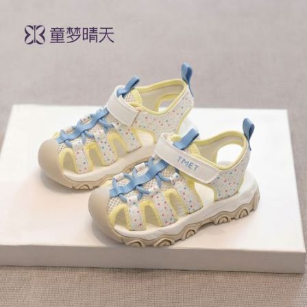 童梦晴天女童鞋子包头凉鞋夏季小女孩溯溪鞋儿童户外游玩鞋子玩水