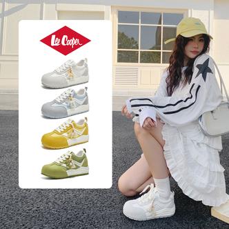 LEE COOPER【小马德训】时尚德训鞋女2026夏季新款软底休闲鞋板鞋主图