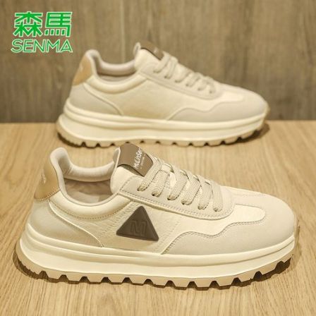 木林森2026新款夏季爆款男士轻便透气防滑百搭时尚休闲运动德训鞋