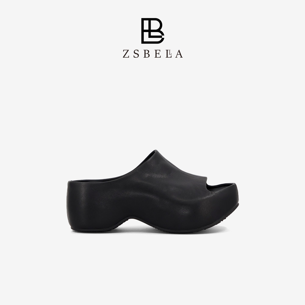 ZSBELLA赛斯贝拉高跟运动拖鞋·顶配版7cm主图