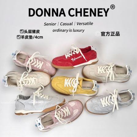 芭蕾舞德训鞋女鞋2.0版2026夏季真皮内增高羊皮垫一脚蹬休闲鞋