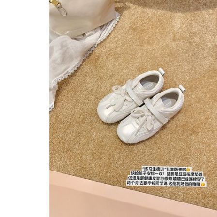 【苏茵茵】小练习生德训 ~魔术贴薄底休闲运动赛车鞋女童鞋E6209055