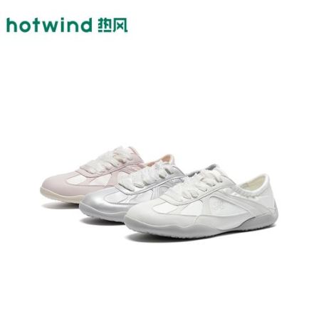 热风德训鞋女鞋2026年夏季新款软底休闲鞋百搭小白鞋子H11W26137