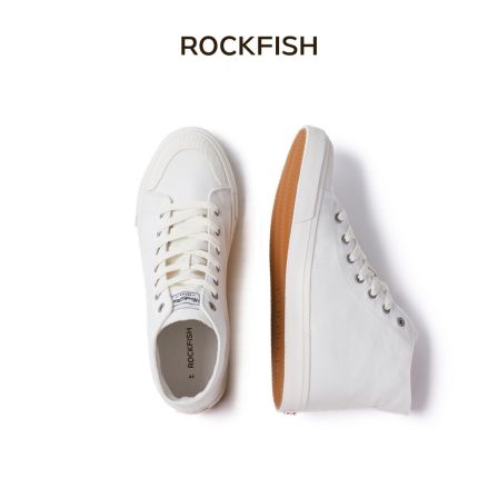 Rockfish【防泼水帆布】英国746高帮帆布鞋男鞋推荐休闲百搭板鞋.
