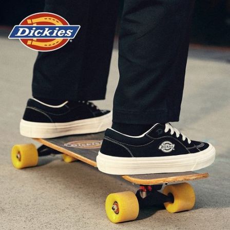 Dickies2026夏季新款透气舒适休闲鞋时尚潮流百搭复古情侣款板鞋