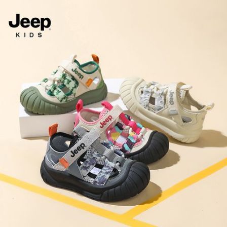 【若大王专属】Jeep童鞋夏季新款儿童夏季户外运动凉鞋防滑沙滩鞋