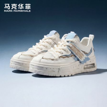 马克华菲男鞋板鞋男款2026新款男士超火鞋子增高鞋男夏透气休闲鞋