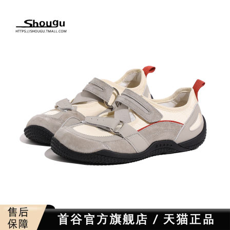 首谷丑萌户外玛丽珍魔术贴包头凉鞋女2026新款夏季透气轻便休闲鞋