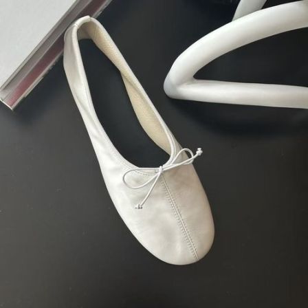 【流云漫步】5B 8434 ME圆头蝴蝶结平底轻便休闲芭蕾女玛丽珍单鞋