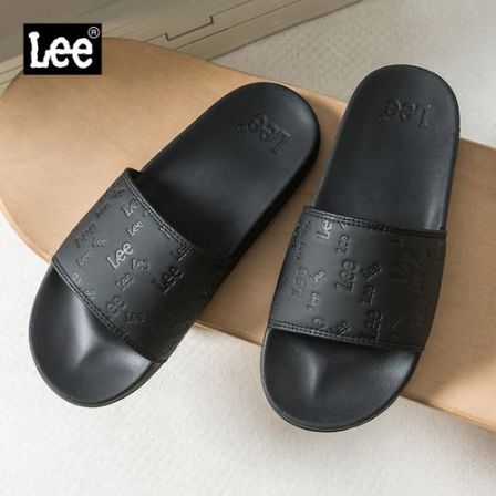 Lee拖鞋男夏季外穿舒适潮流百搭软底黑色一字拖轻便软底沙滩凉鞋