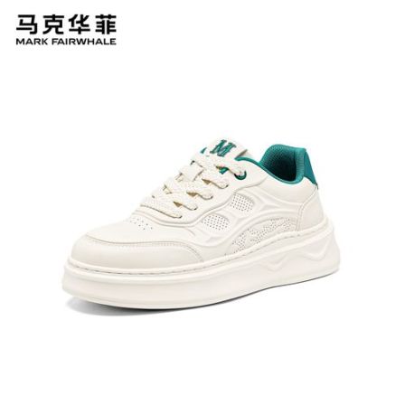 马克华菲男鞋2026夏季新款透气百搭休闲板鞋耐磨防滑轻便软底板鞋