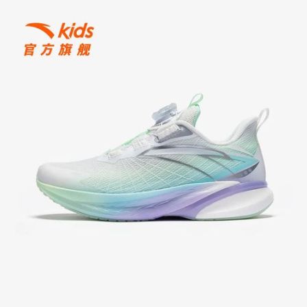 【骇浪4.0】安踏儿童女童跑鞋夏季网面透气防滑耐磨校园体测运动鞋