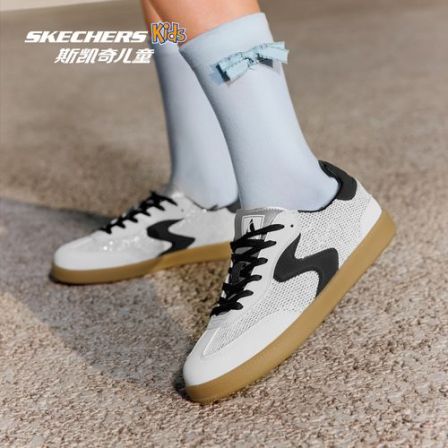 Skechers斯凯奇青少年板鞋2026春季新款中学生德训鞋女童休闲鞋