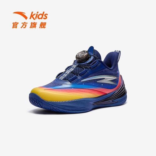 安踏儿童星火-X男小童篮球鞋新款舒适防滑耐磨青少年夏季运动鞋主图