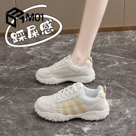 M01女鞋德训运动鞋女2026新款夏秋小白阿甘鞋子女34码软底跑步鞋