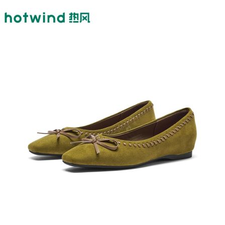 热风2026年秋季新款女士时尚浅口单鞋H24W26V01B