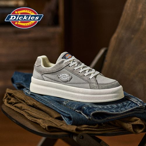 Dickies2026夏季新款男百搭厚底经典复古休闲鞋透气舒适低帮板鞋主图