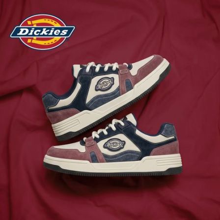 Dickies男鞋2026夏季新款低帮透气厚底增高休闲鞋时尚百搭板鞋男