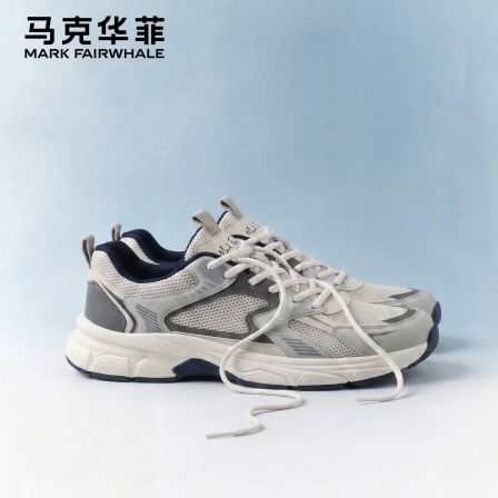 马克华菲鞋子男鞋2026新款夏季爆款软底运动鞋男透气薄款休闲鞋男