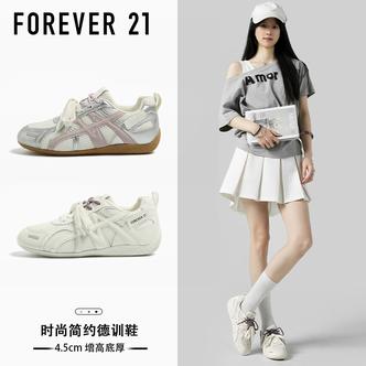 【银粉阿甘】F21芭蕾风网面透气德训鞋2026新款夏季薄款时尚休闲鞋主图