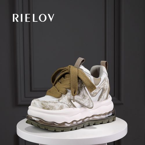 【RIELOV】增高7-9.5cm时尚潮流百搭女士休闲鞋18886主图