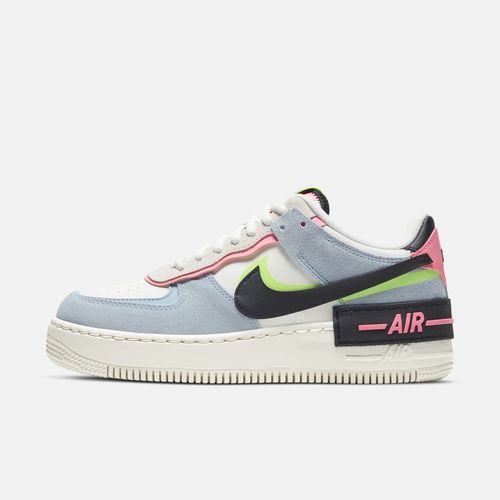 NIKE耐克女鞋W AF1 SHADOW休闲鞋女款时尚拼色低帮板鞋CU8591-101主图