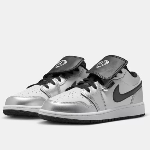 【滔搏联动】NIKE耐克女子 AJ1 GS液态银低帮板鞋IR2310-100主图