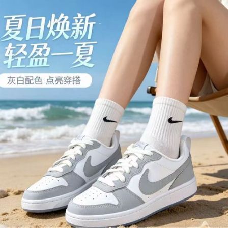 耐克女鞋｜COURT BOROUGH (GS)柔软轻便低帮运动休闲鞋IH4519100