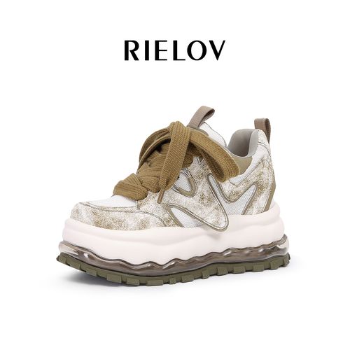 【RIELOV●媛媛】增高7+2.5cm时尚潮流百搭女士休闲鞋18886主图