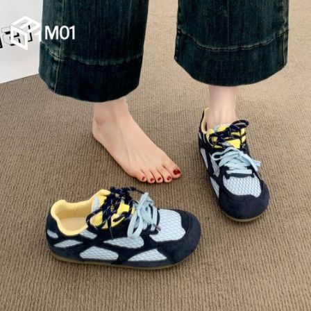 M01厚底德训鞋女新款夏季女鞋子网红百搭超火休闲小白运动阿甘鞋