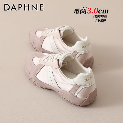 达芙妮软底德训鞋女款2026秋季新款轻便时尚休闲鞋百搭阿甘运动鞋主图