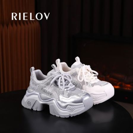 【RIELOV●流银】增高7cm时尚潮流百搭女士休闲鞋 515-160