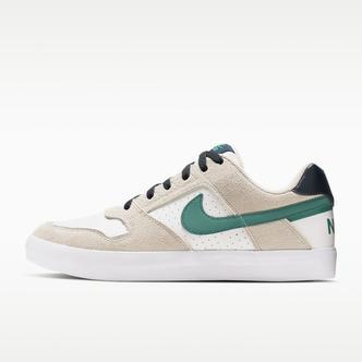 【滑板鞋】Nike耐克男米白绿SB DELTA运动网眼低帮休闲鞋942237-015