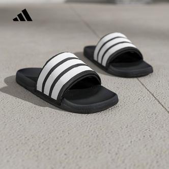【大码】adidas阿迪达斯Adilette 休闲拖鞋夏男女浴室沙滩鞋 HP6999