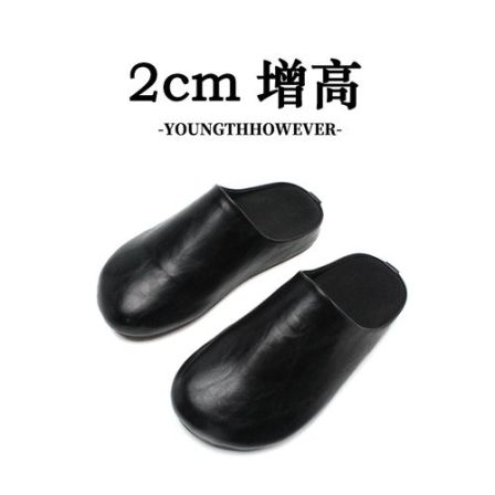 2026夏季新款男生休闲百搭黑色包头一脚蹬穆勒托博肯拖鞋半拖9310