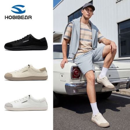 HOBIBEAR春夏季情侣款网面宽头赤脚运动鞋WS61157160